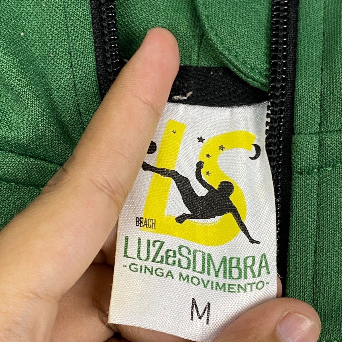 Vintage Vintage Luzesombra Full Zip Small Embroided Green/Black Size US M / EU 48-50 / 2 - 6 Thumbnail