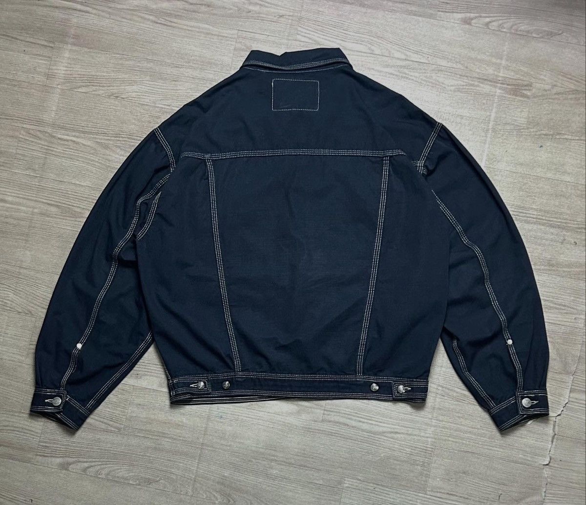 Vintage ❌❌SOLDOUT❌❌90s Vintage Trucker Denim Jacket Size US S / EU 44-46 / 1 - 7 Thumbnail