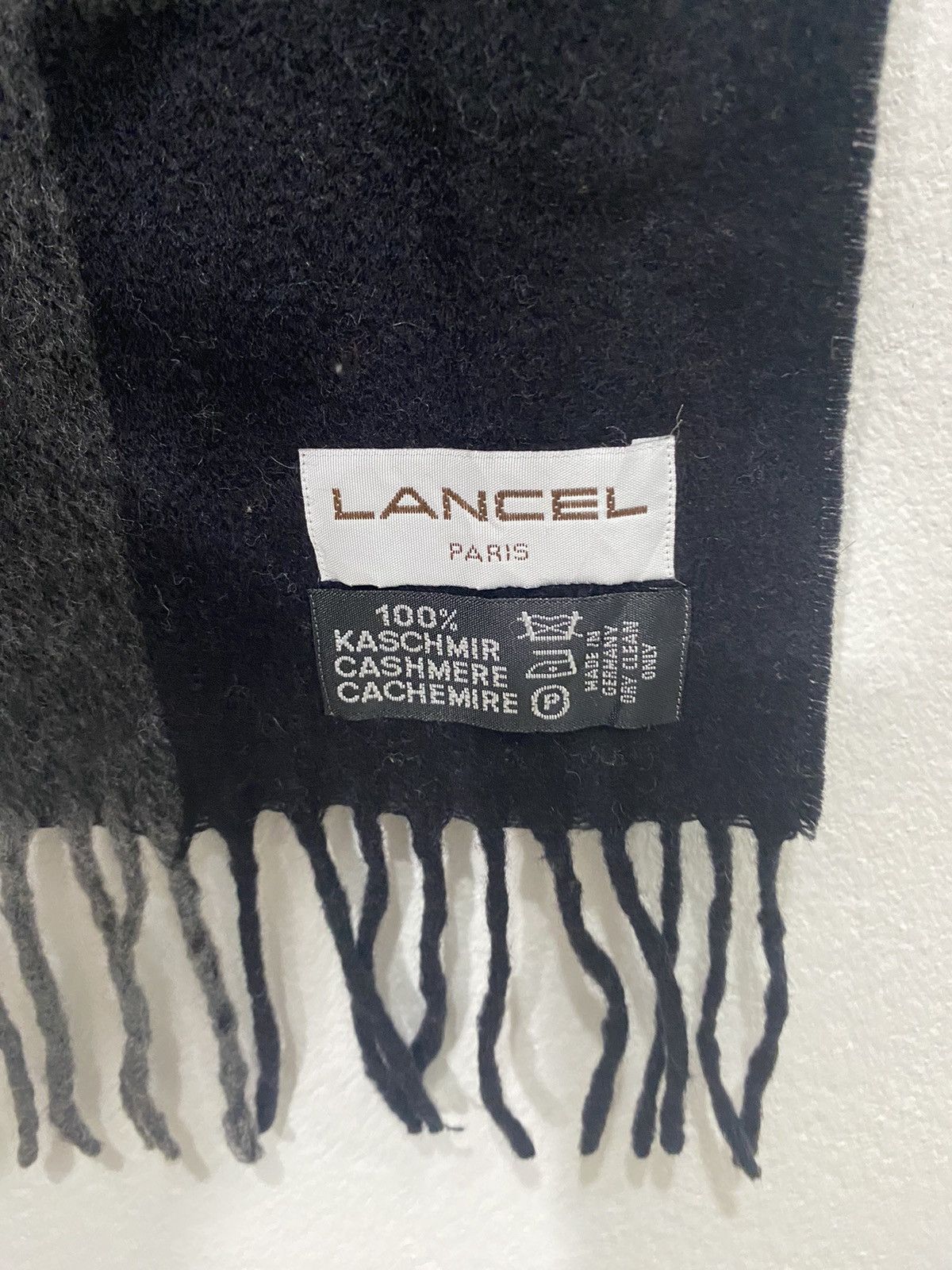 Lancel × Vintage 💥VINTAGE LANCEL Paris Muffler scarf Size ONE SIZE - 4 Thumbnail
