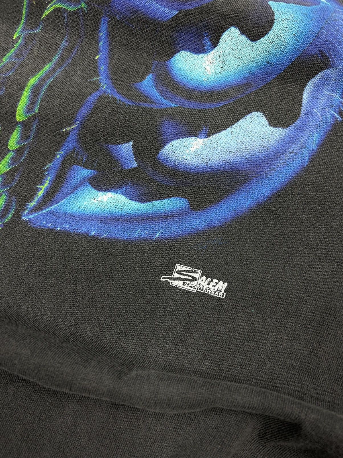 NBA × Salem Sportswear × Vintage rare Vintage Charlotte Hornets Salem Sportswear NBA tee 90s Size US L / EU 52-54 / 3 - 9 Thumbnail