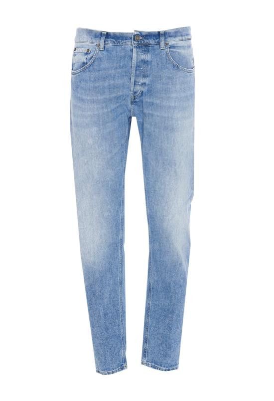 Dondup DONDUP Men Denim Pants UP576 DS0107800 Blue Size US 29 - 1 Thumbnail