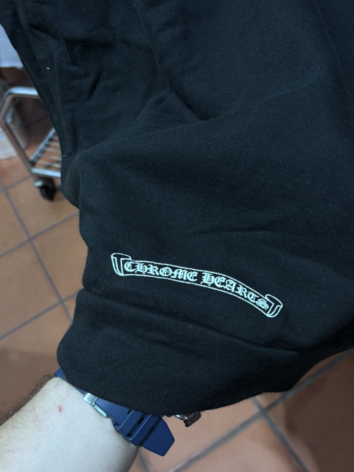 Chrome Hearts Chrome Hearts F You Scroll Black Hoodie Size US XL / EU 56 / 4 - 7 Thumbnail