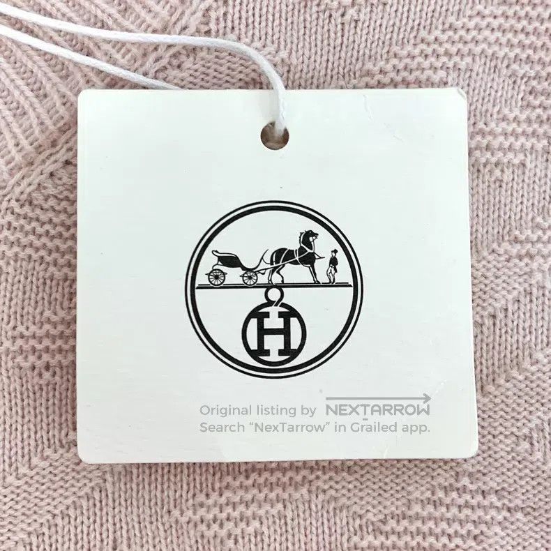 Hermes Hermes Nude pink jacquard all-over printed wool crewneck l Size XXS / US 00 / IT 34 - 7 Thumbnail