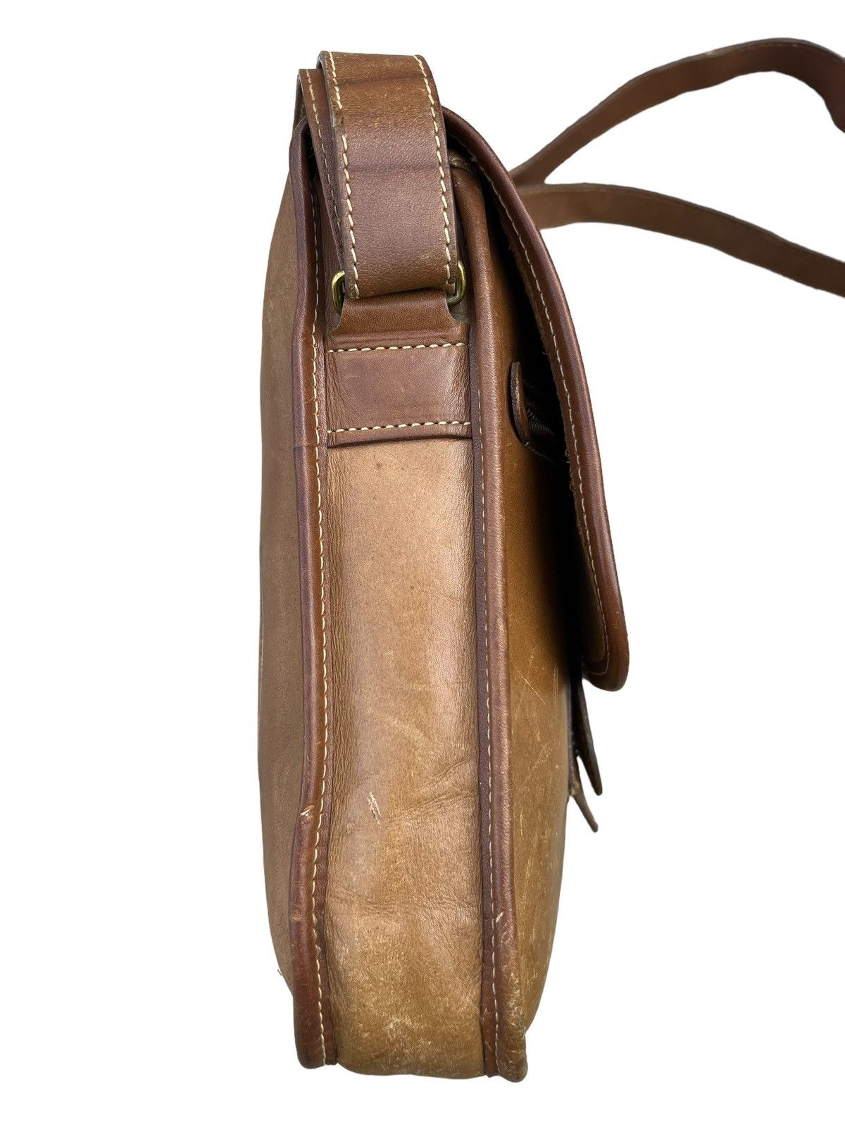 Leather × Vintage Vintage Gurkha Marley Hodgson Distressed Leather Bag Size ONE SIZE - 6 Thumbnail