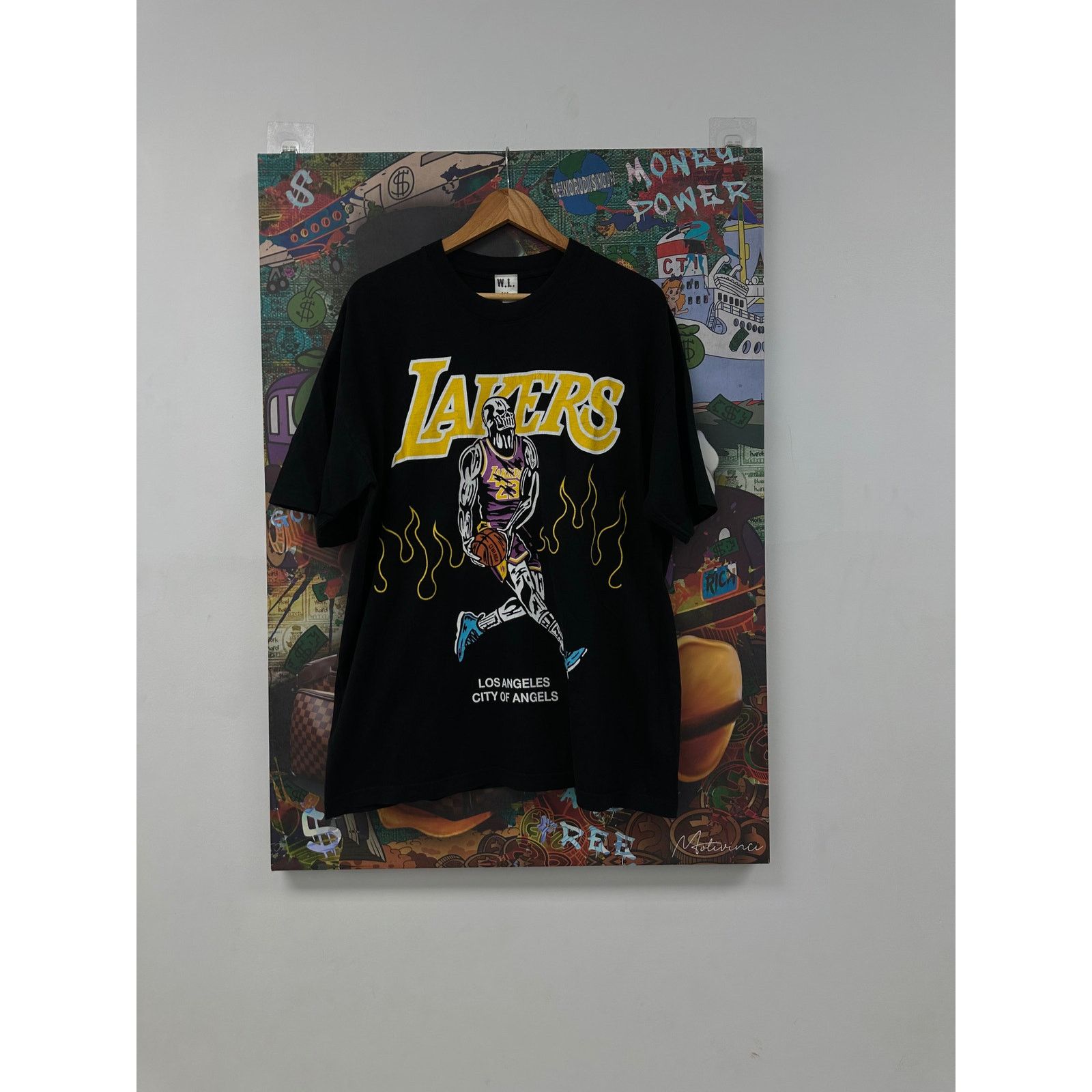 Warren Lotas Lakers Tee Used XL