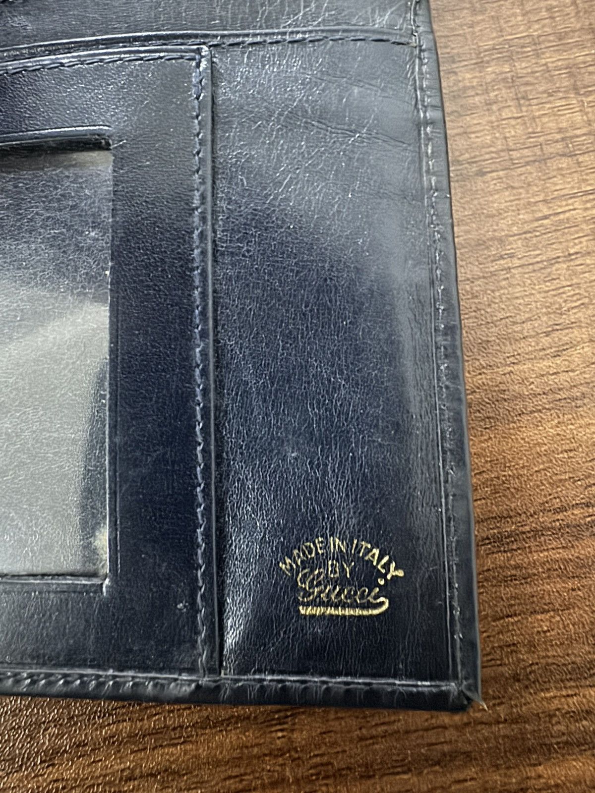 Gucci Vintage Gucci Trifold Long Wallet Size ONE SIZE - 11 Thumbnail