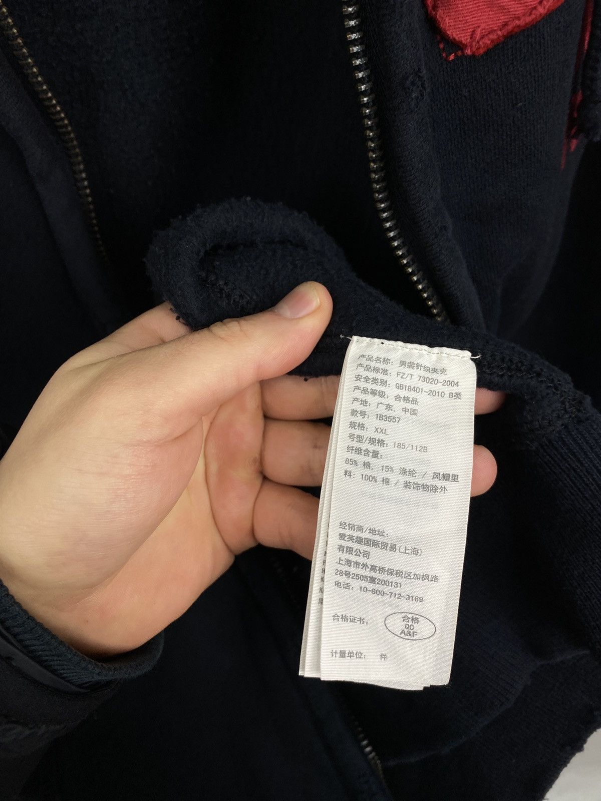 Abercrombie & Fitch 🇺🇸 Y2K Abercrombie Fitch New York Thrashed Hoodie Opium Style Size US XL / EU 56 / 4 - 7 Thumbnail