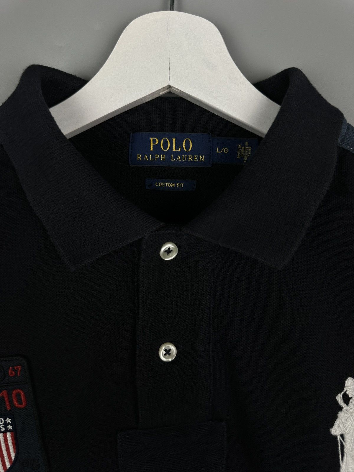 Polo Ralph Lauren Ralph Lauren USA Polo T Shirt Tee Chief Keef Rap New York Size US L / EU 52-54 / 3 - 13 Thumbnail
