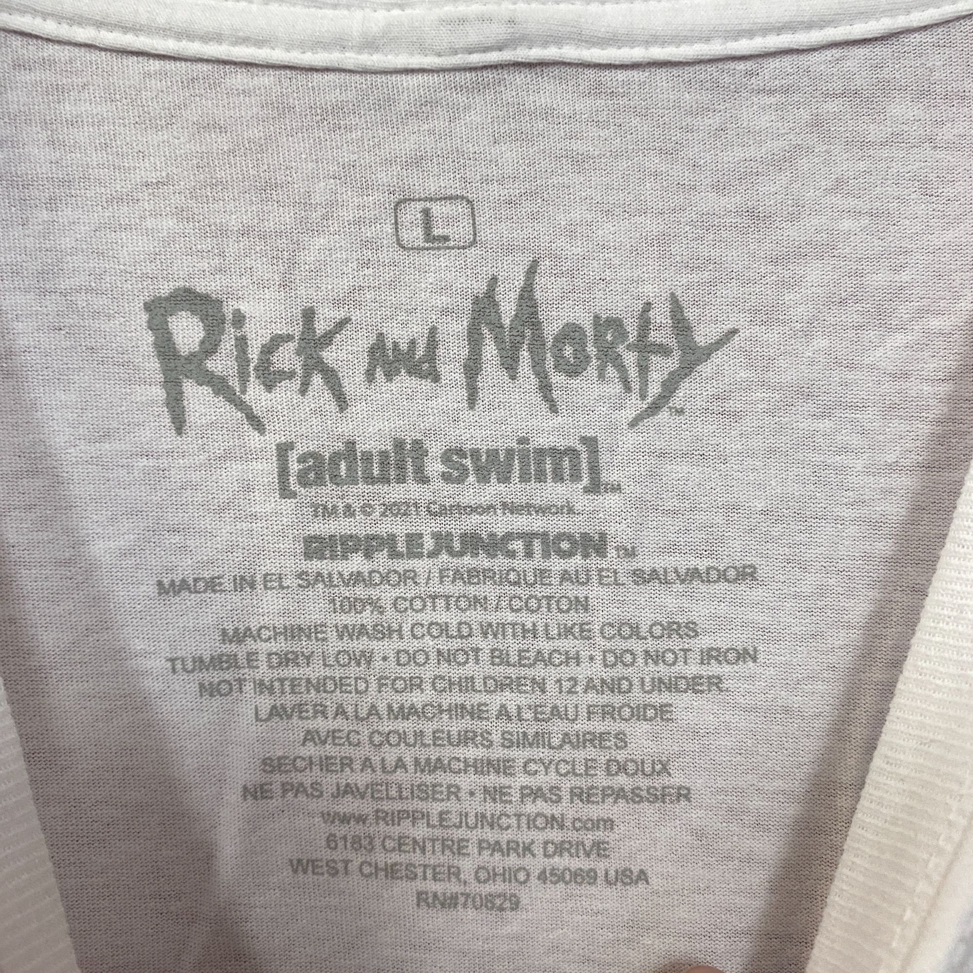 Ripple Junction Adult Swim Rick & Morty Acid Trip size Large Size US L / EU 52-54 / 3 - 4 Thumbnail