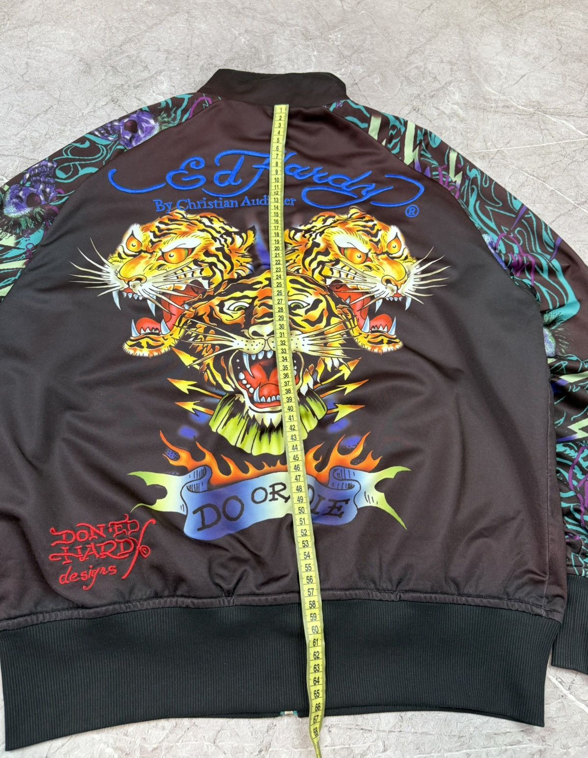 Ed Hardy Vintage Ed Hardy Track Jacket Size US M / EU 48-50 / 2 - 13 Thumbnail