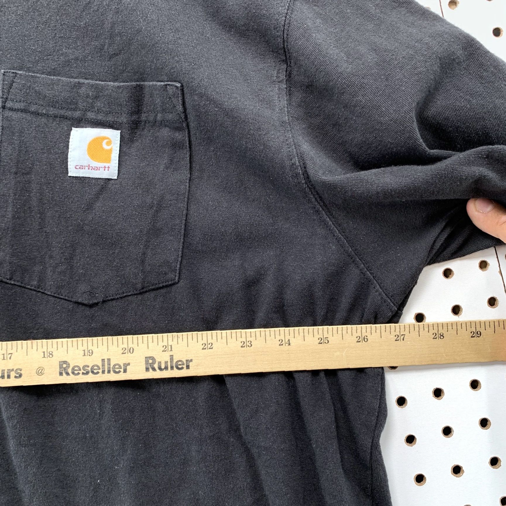 Carhartt Carhartt Mens Shirt Black XL Short Sleeve Workwear Size US L / EU 52-54 / 3 - 4 Thumbnail