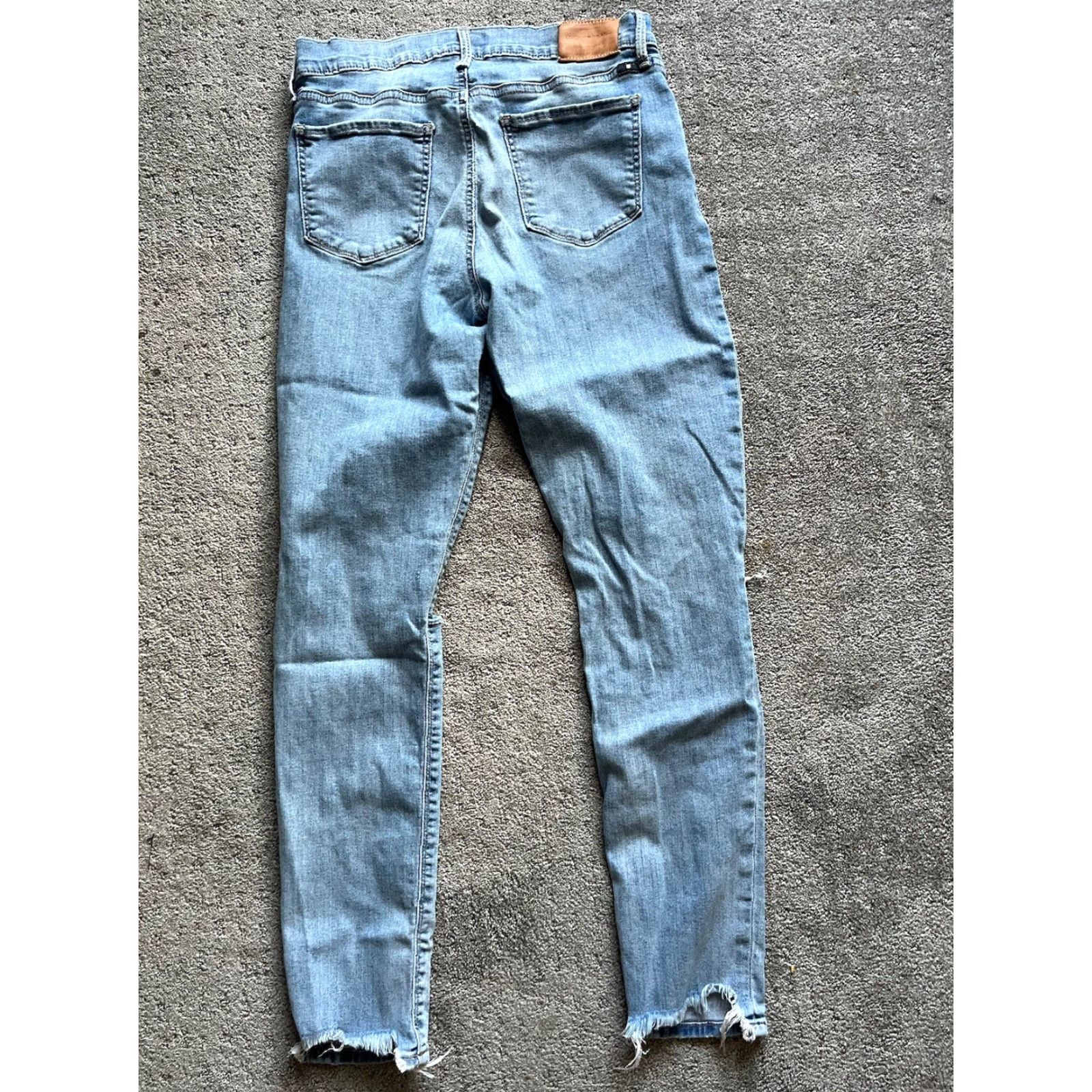 Lucky Brand VINTAGE Lucky Brand Womens Jeans Skinny Fit Low Rise 28in Inseam Size 8 Blue Denim Size 30" / US 8 / IT 44 - 3 Thumbnail