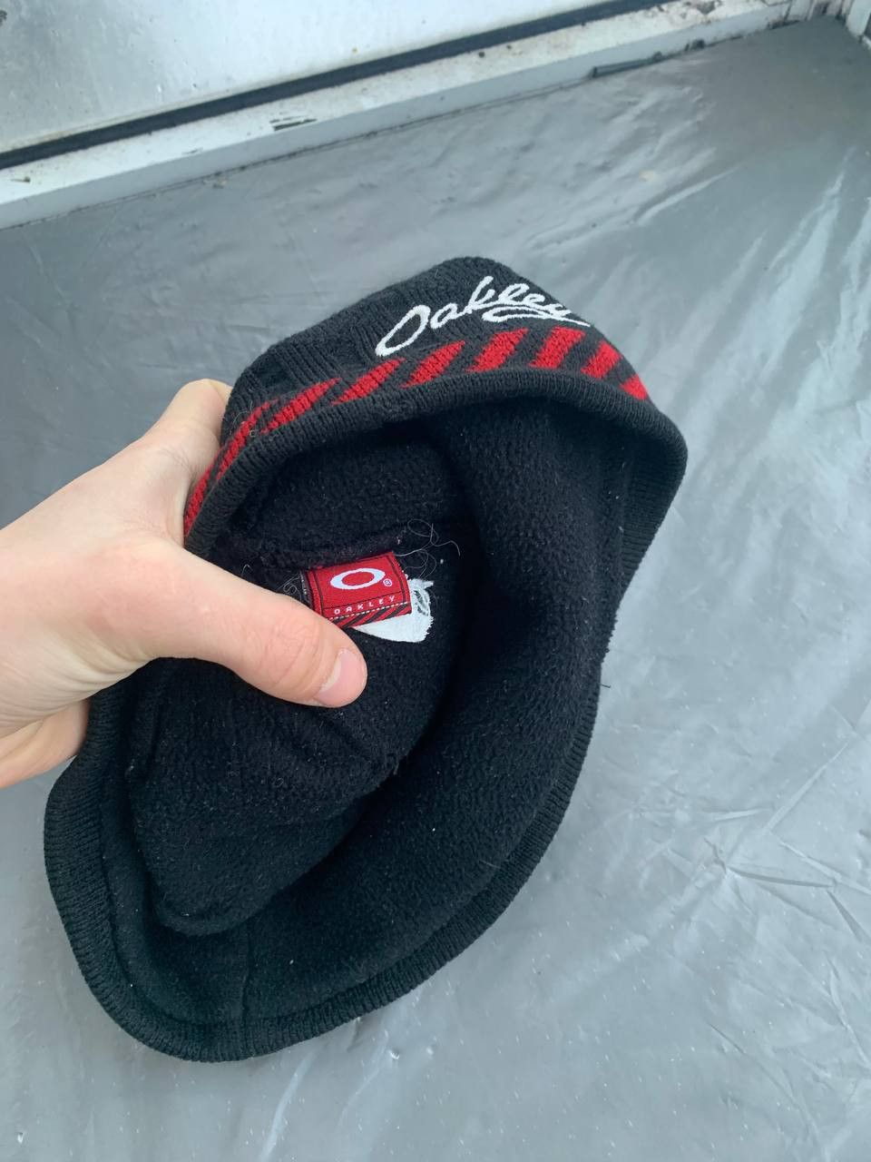 Oakley Vintage Oakley Beanie Hat Outdoor Streetwear Size ONE SIZE - 4 Thumbnail