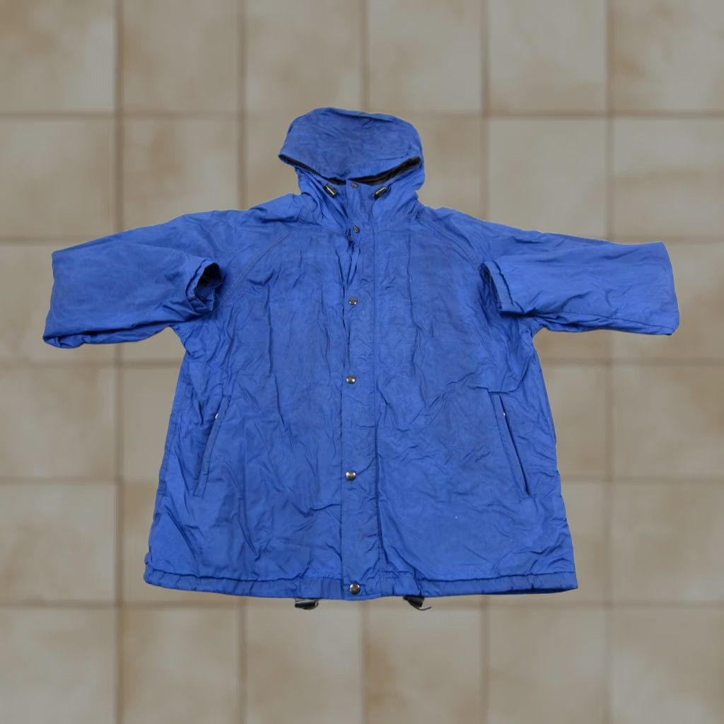 The North Face VINTAGE The North Face Jacket Men XL Blue Gore Tex Windy Water Resistant Insulated Quilted Nylon Softshell Logo Pattern Solid Mid-Length Asus? Size US XL / EU 56 / 4 - 1 Thumbnail