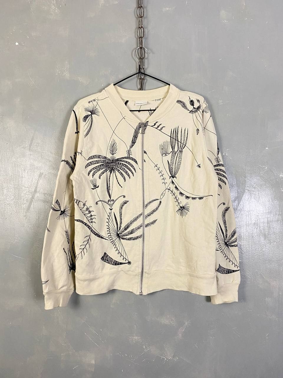 Dries Van Noten Dries Van Noten Zip Front Sweatshirt Size S / US 4 / IT 40 - 1 Thumbnail