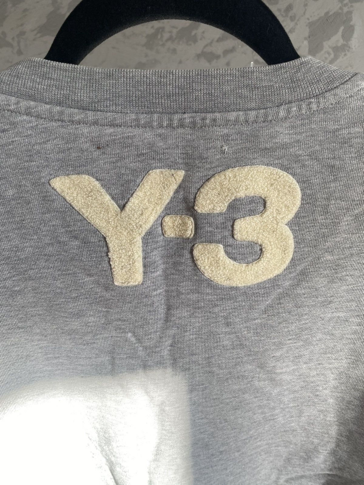 Y-3 Y-3 lightgrey sweater Size US M / EU 48-50 / 2 - 2 Thumbnail