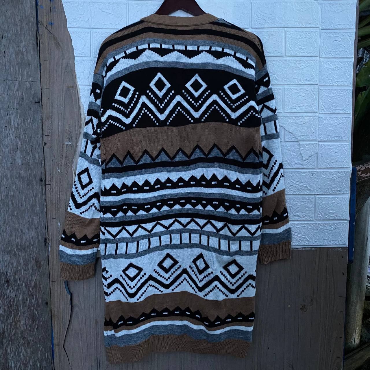 Japanese Brand × Native Vintage Navajo Style Long Jacket Cardigan Size US M / EU 48-50 / 2 - 4 Thumbnail
