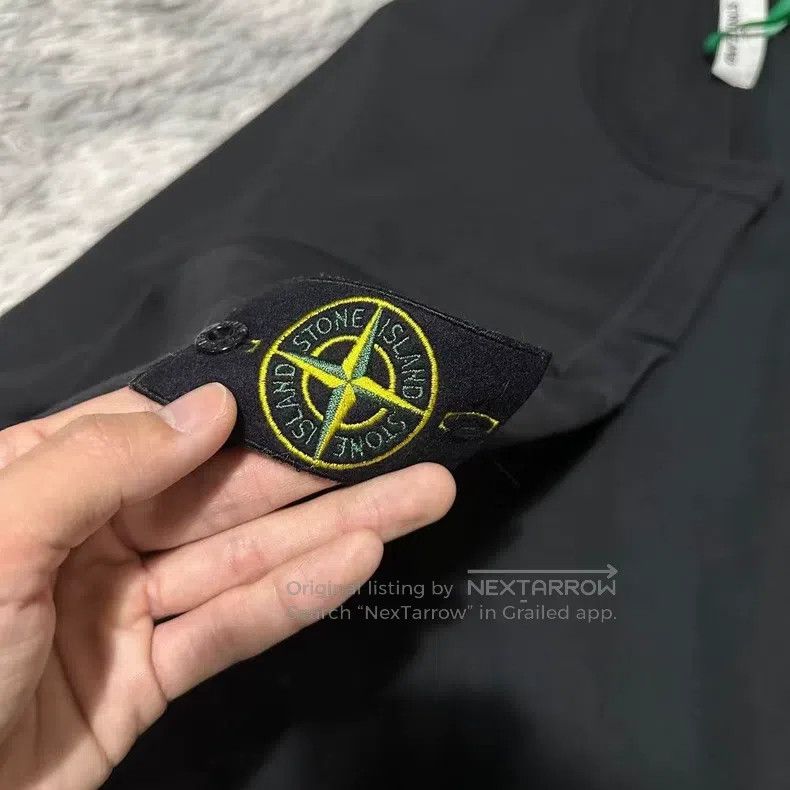 Stone Island Stone Island Round neck sweater basic sweater black XL cod Size US XL / EU 56 / 4 - 3 Thumbnail