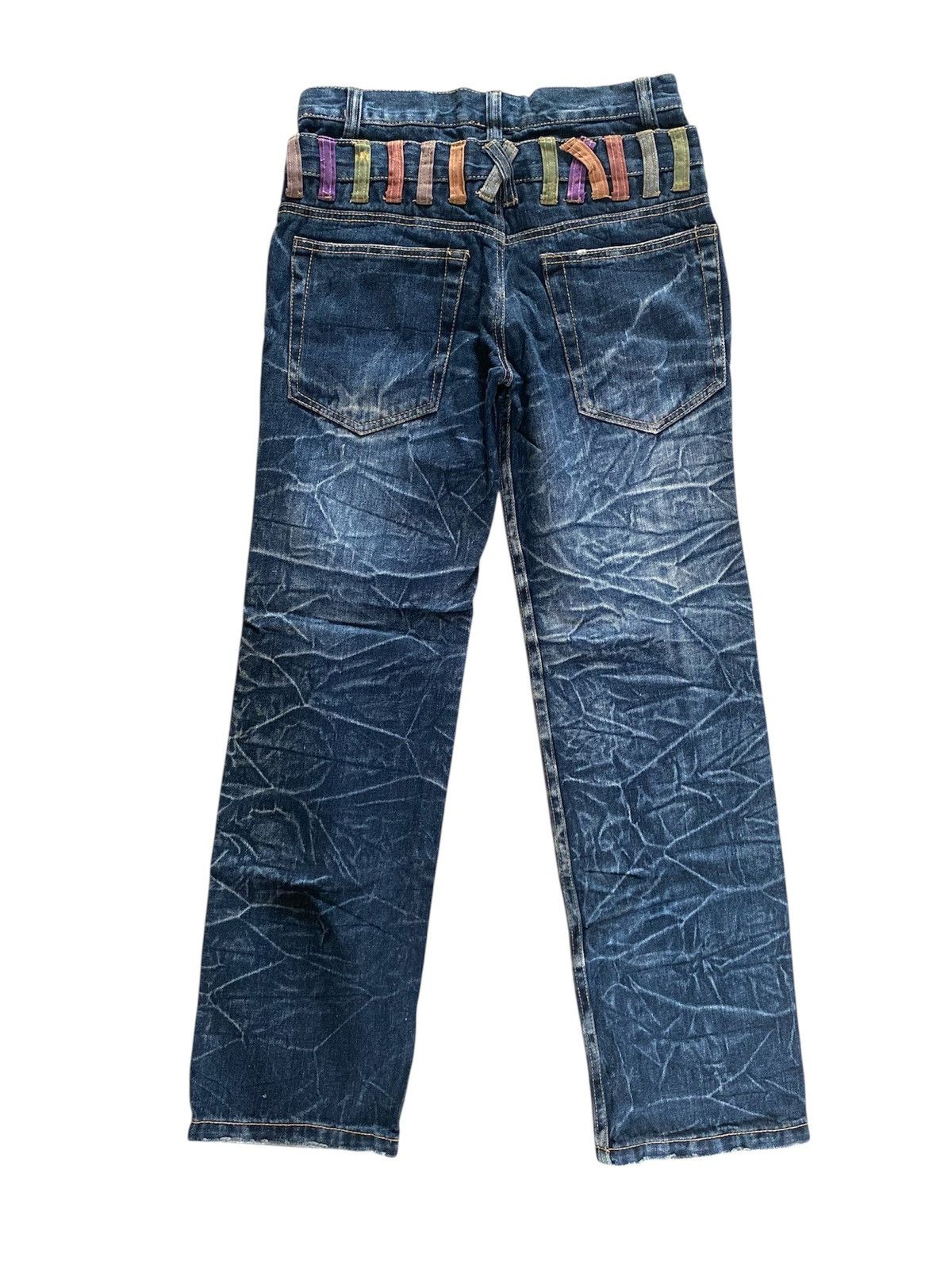 Japanese Brand Nylaus 77 Japan Denim Washed Size US 30 / EU 46 - 4 Thumbnail
