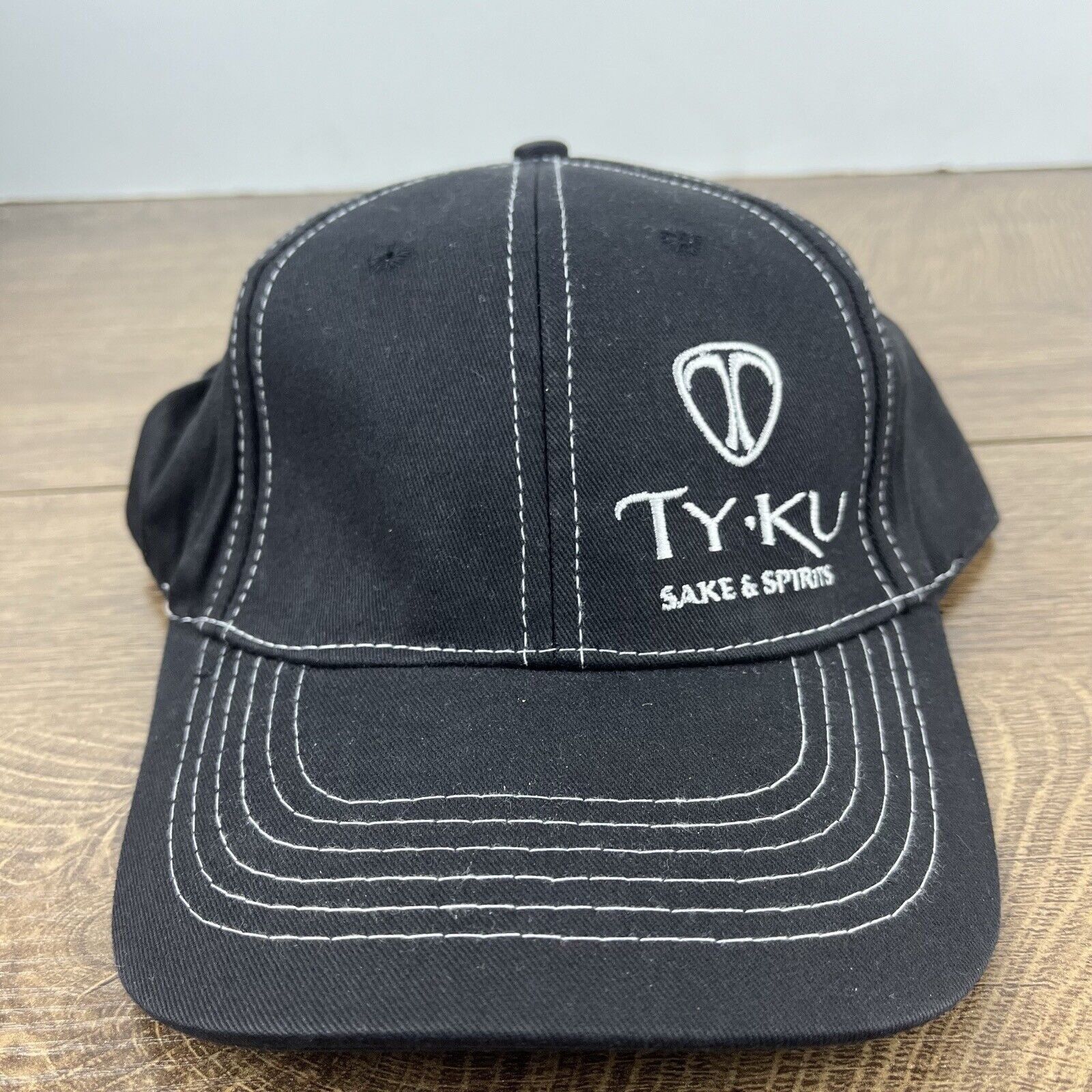 Other Ty Ku Kitchen Hat Black Cap Hat Adjustable Hat Black Adult H Size ONE SIZE - 3 Thumbnail