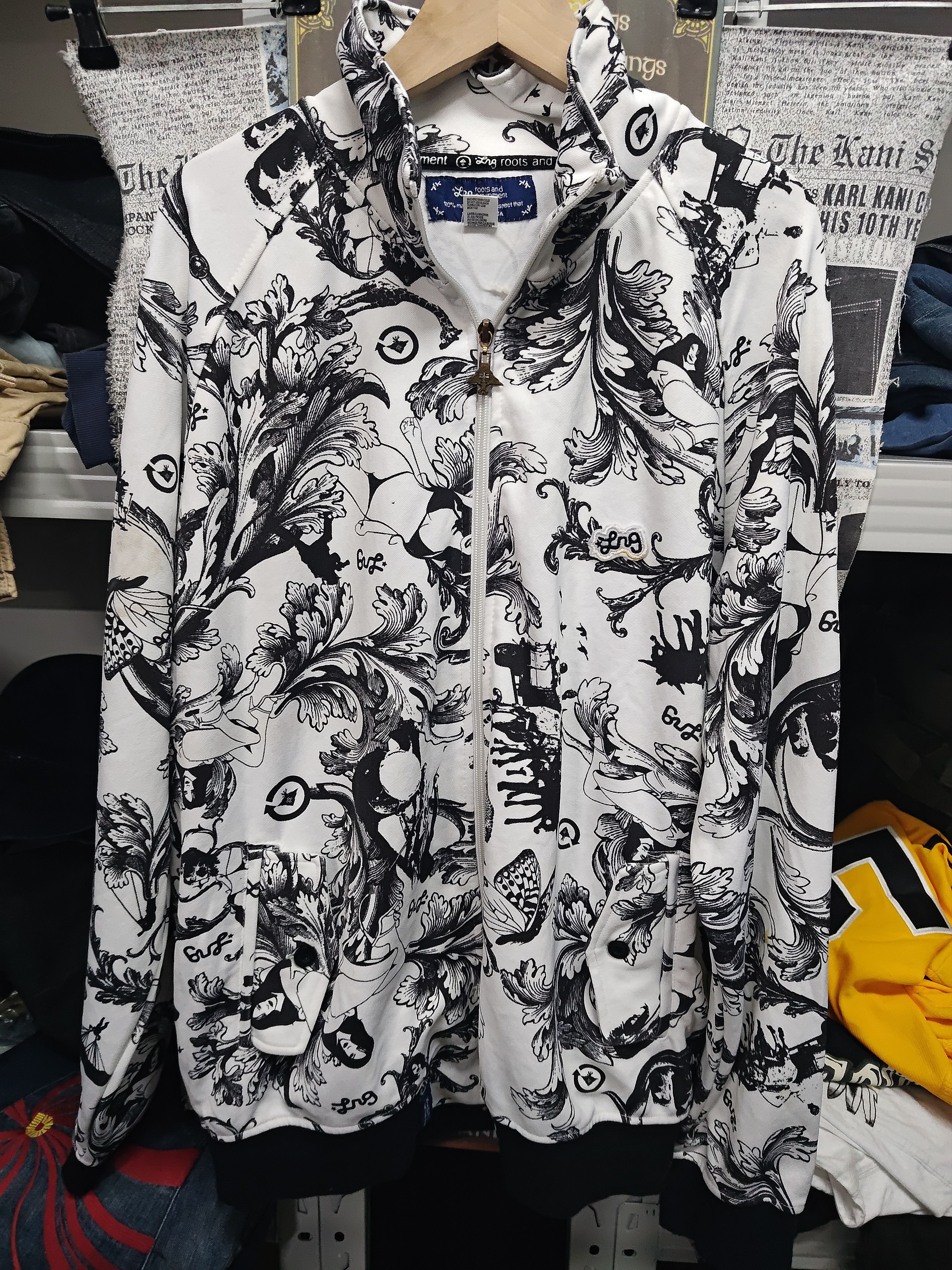 LRG rare lrg grunge zipup sportswear jakcet Size US L / EU 52-54 / 3 - 1 Thumbnail