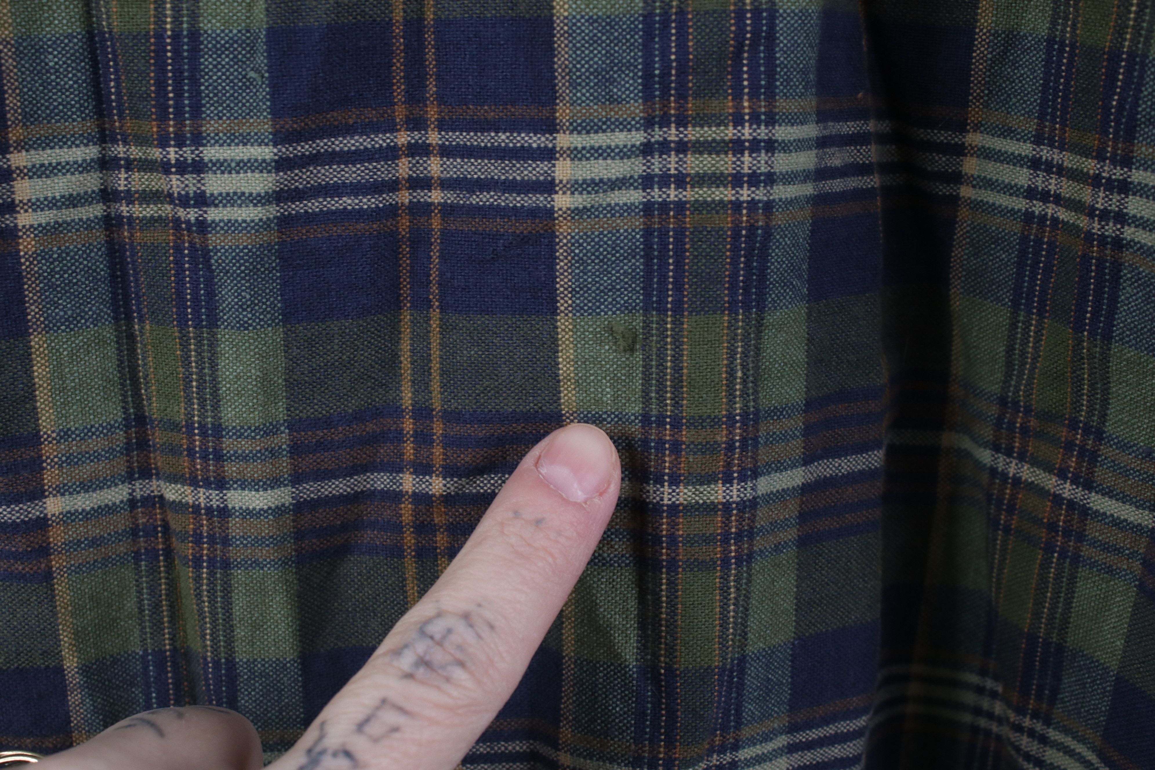 Vintage Vintage 90s Streetwear Collared Button Down Shirt Plaid Size US L / EU 52-54 / 3 - 9 Thumbnail