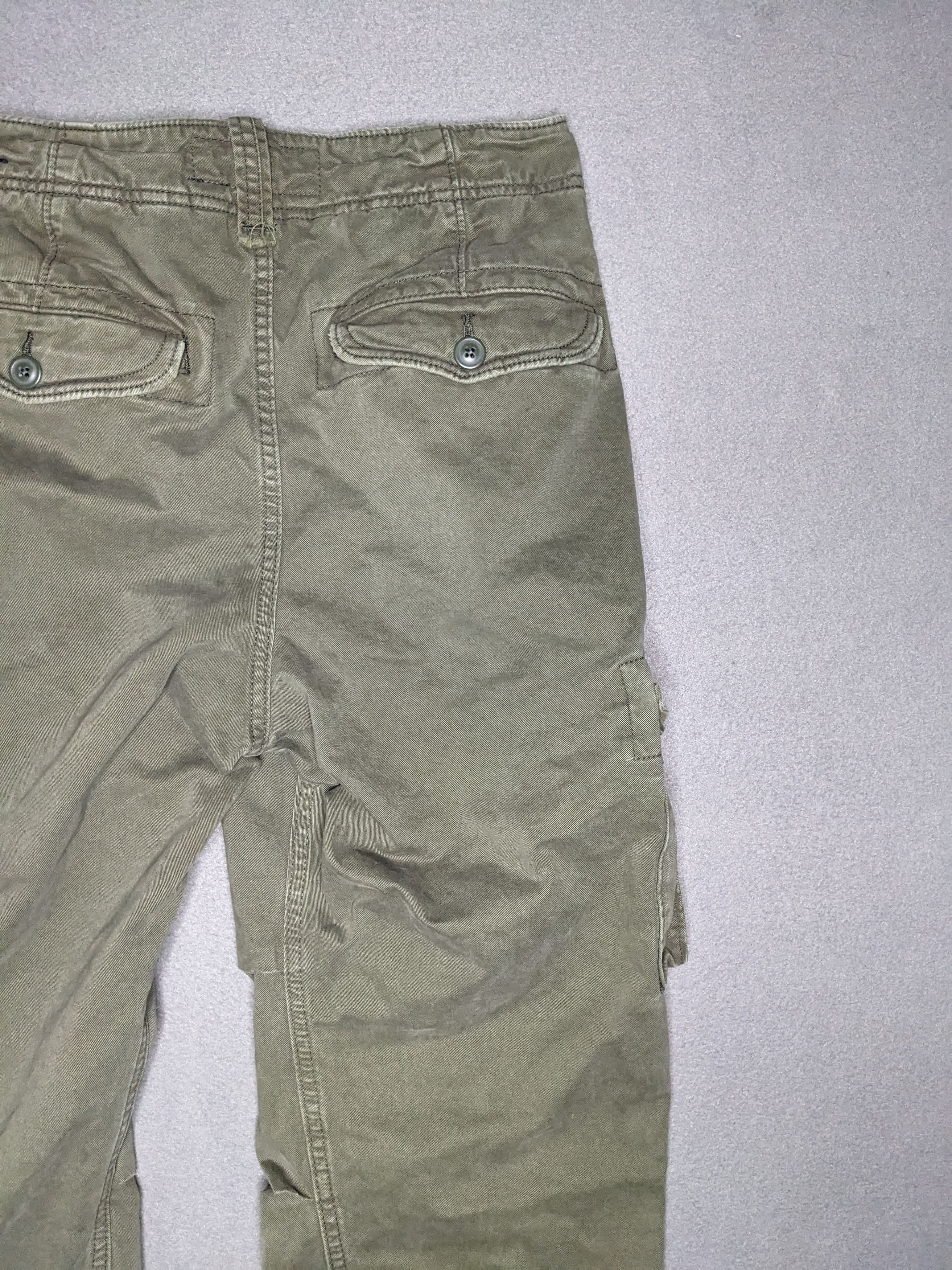 Abercrombie & Fitch VTG Abercrombie & Fitch Paratrooper Cargo Pants 30x29 Y2K Size US 30 / EU 46 - 7 Thumbnail