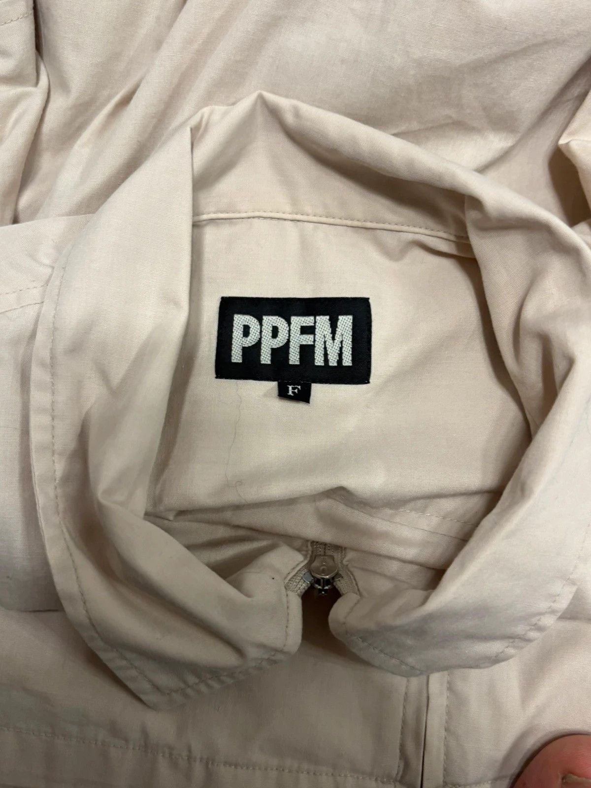 PPFM PPFM Tan zip T-shirt Size US M / EU 48-50 / 2 - 3 Thumbnail