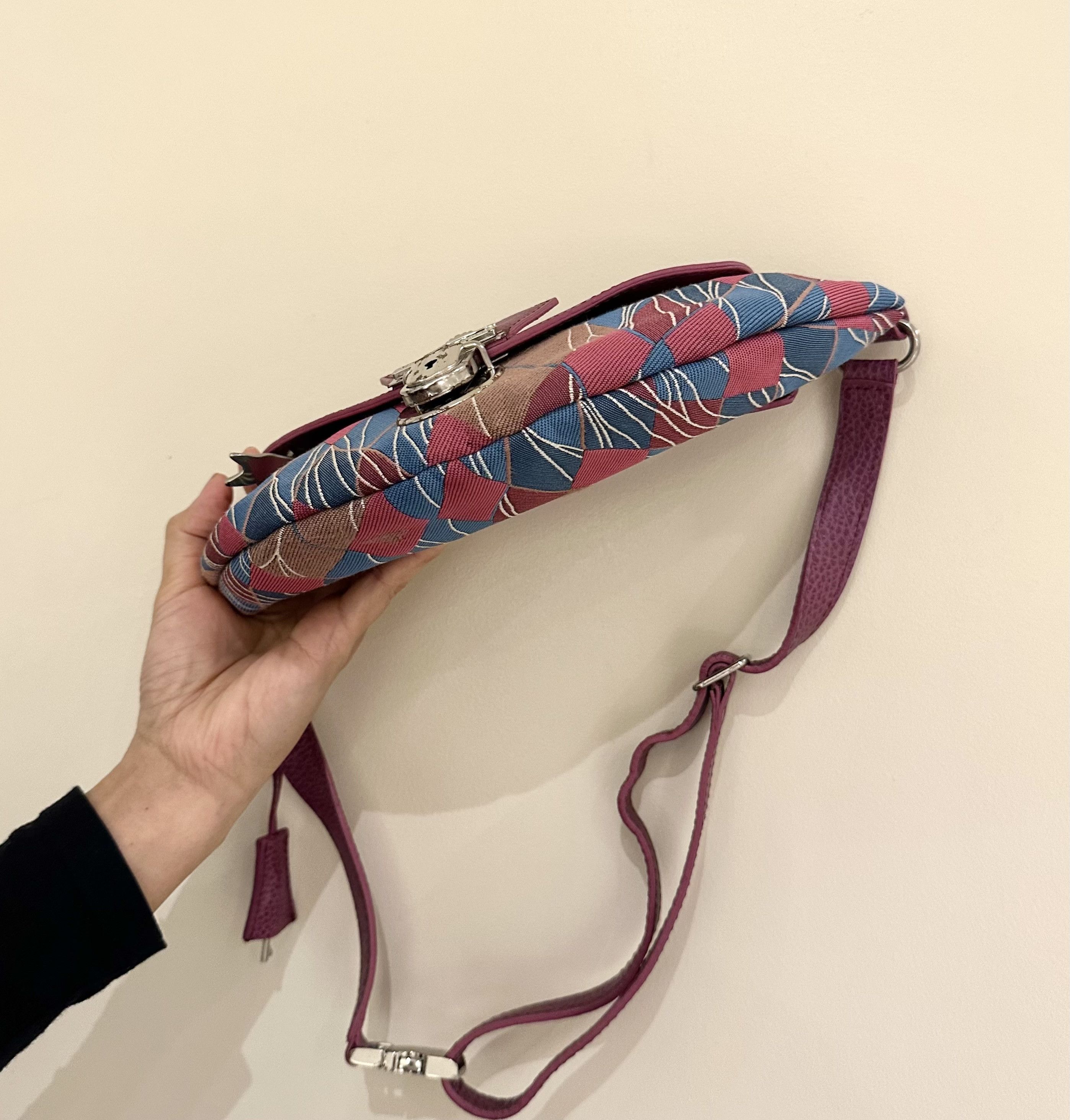Vivienne Westwood Tartan Argyle Patterned Beltbag - Blue/Pink Size ONE SIZE - 5 Thumbnail