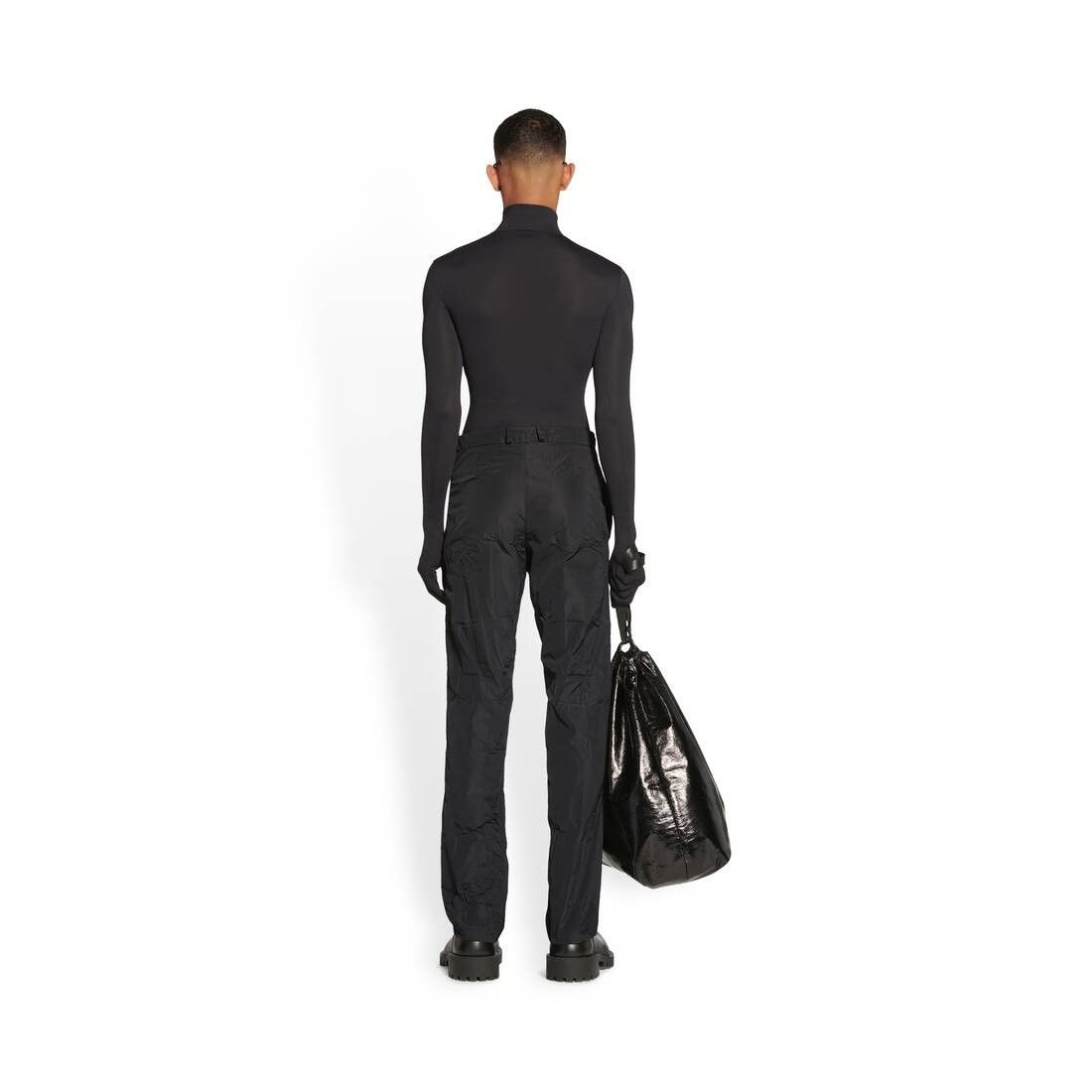 Balenciaga o1bcso1str1124 Dup / Packable Pants in Black Size US 30 / EU 46 - 4 Thumbnail