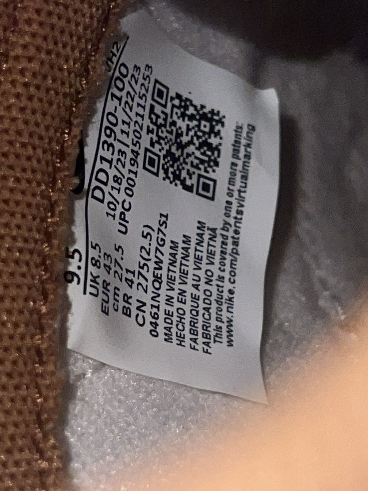 Nike “Medium curry” low dunks Size US 9.5 / EU 42-43 - 8 Thumbnail