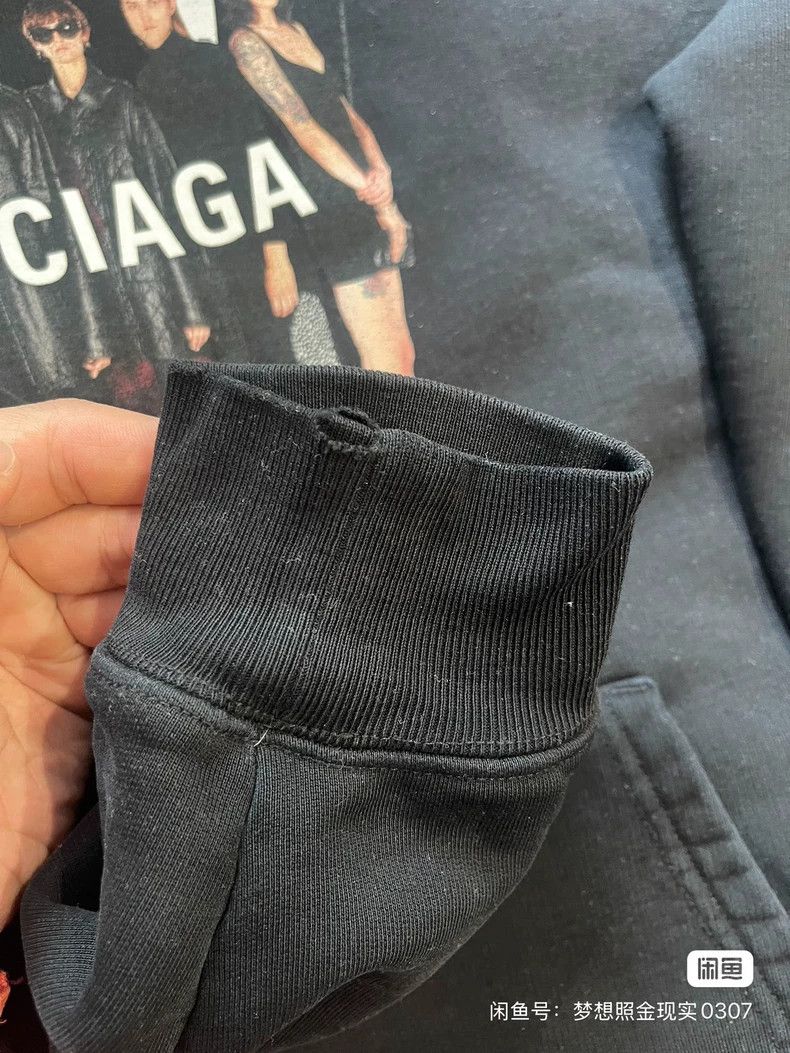 Balenciaga Balenciaga Models like black hoodie 2501-Nextarrow Size US XS / EU 42 / 0 - 6 Thumbnail