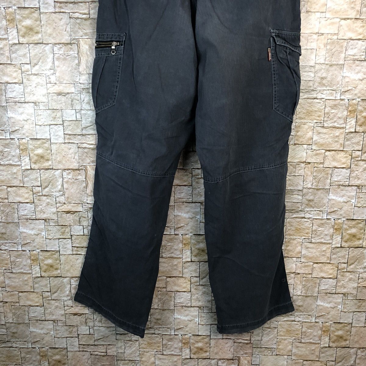 Japanese Brand Dogman Dark Blue Cargo Multipocket Pants #A1028 Size US 32 / EU 48 - 18 Thumbnail