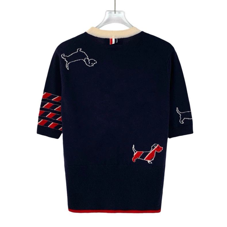 Thom Browne Thom Browne size0 Round neck short sleeve knit Size US XS / EU 42 / 0 - 2 Thumbnail