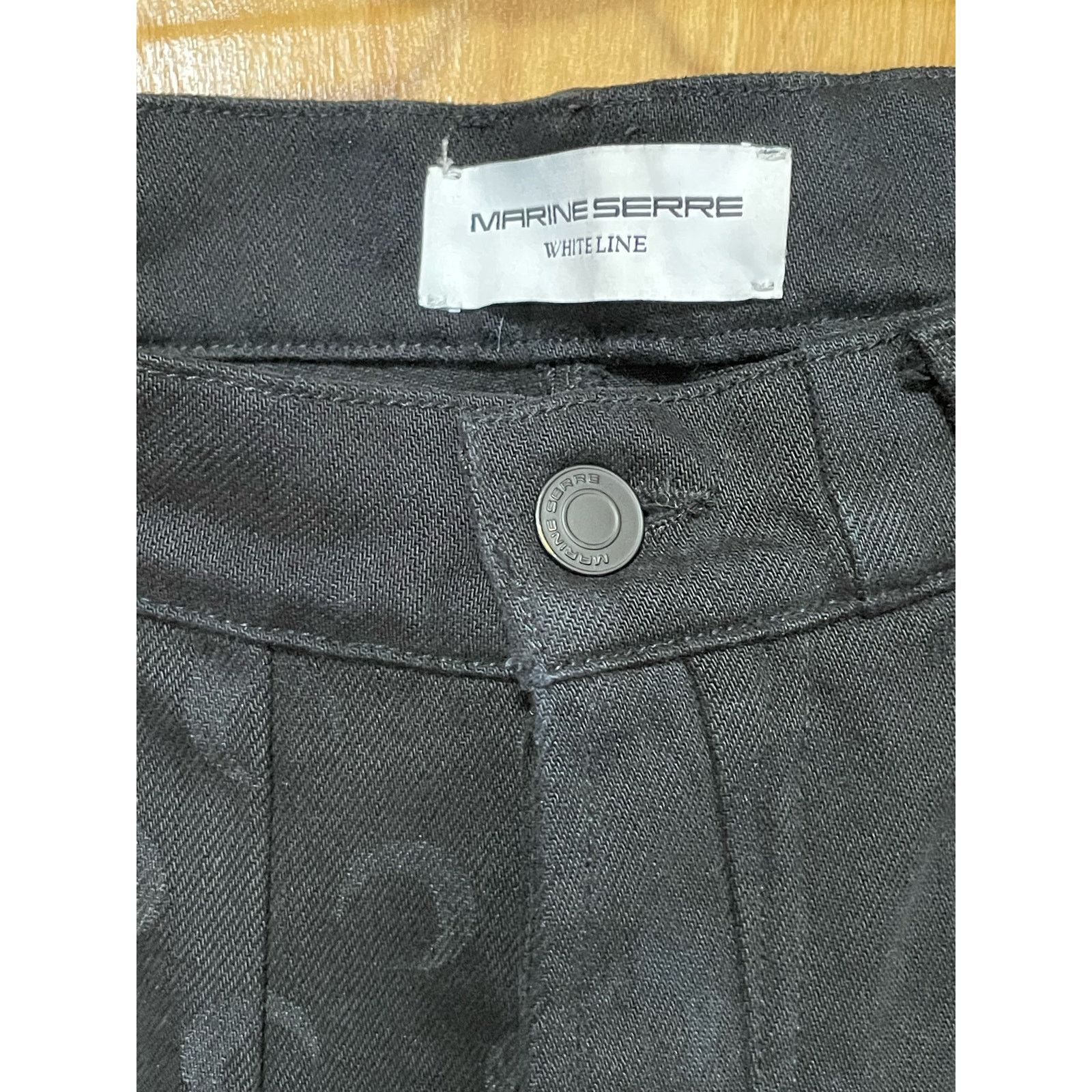 Marine Serre Marine Serre x DSM Monochromarket Black Moon Jeans Size L Size US 33 - 4 Thumbnail