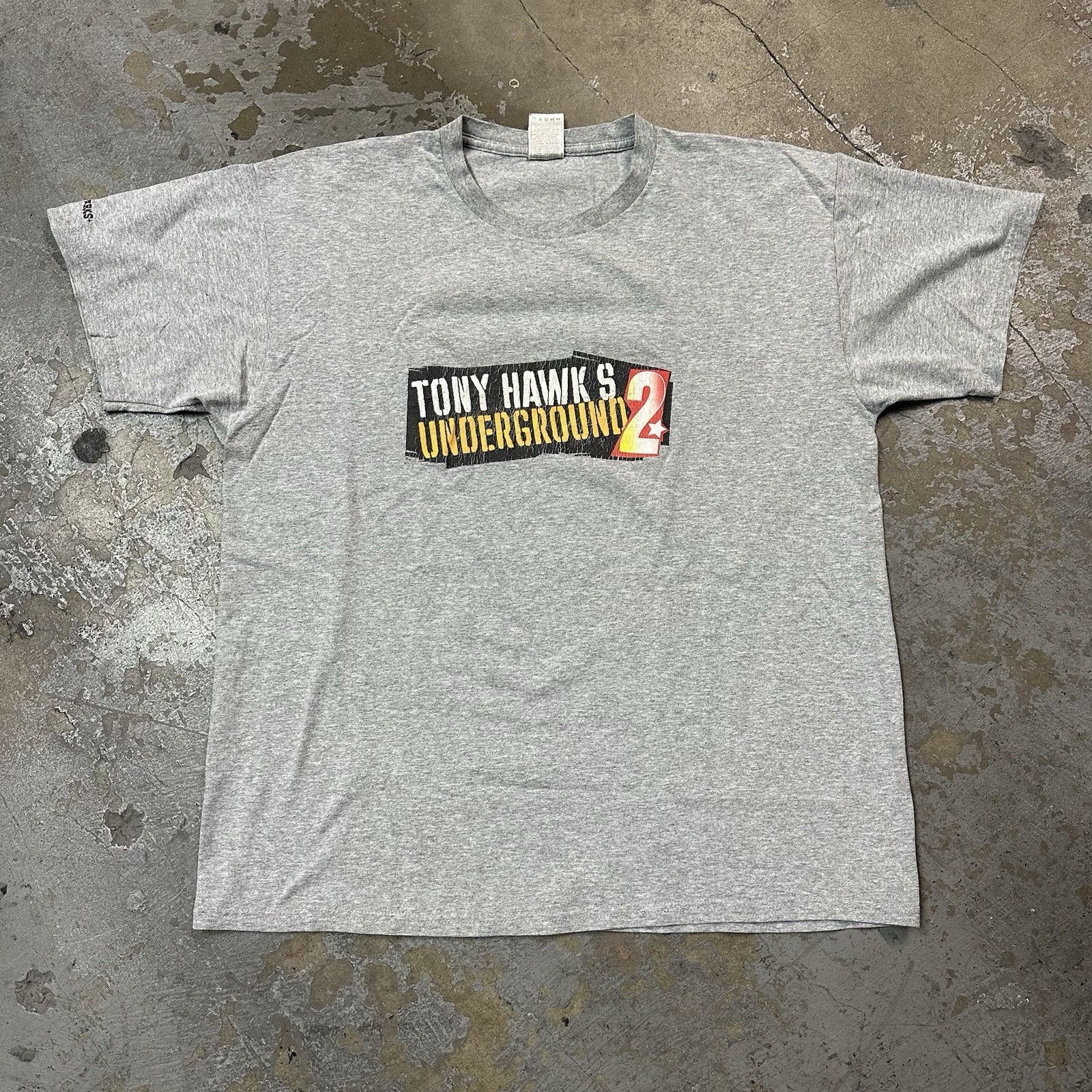 Vintage Vintage 2003 Tony Hawks Underground 2 Video Game T-Shirt Size US XL / EU 56 / 4 - 3 Thumbnail