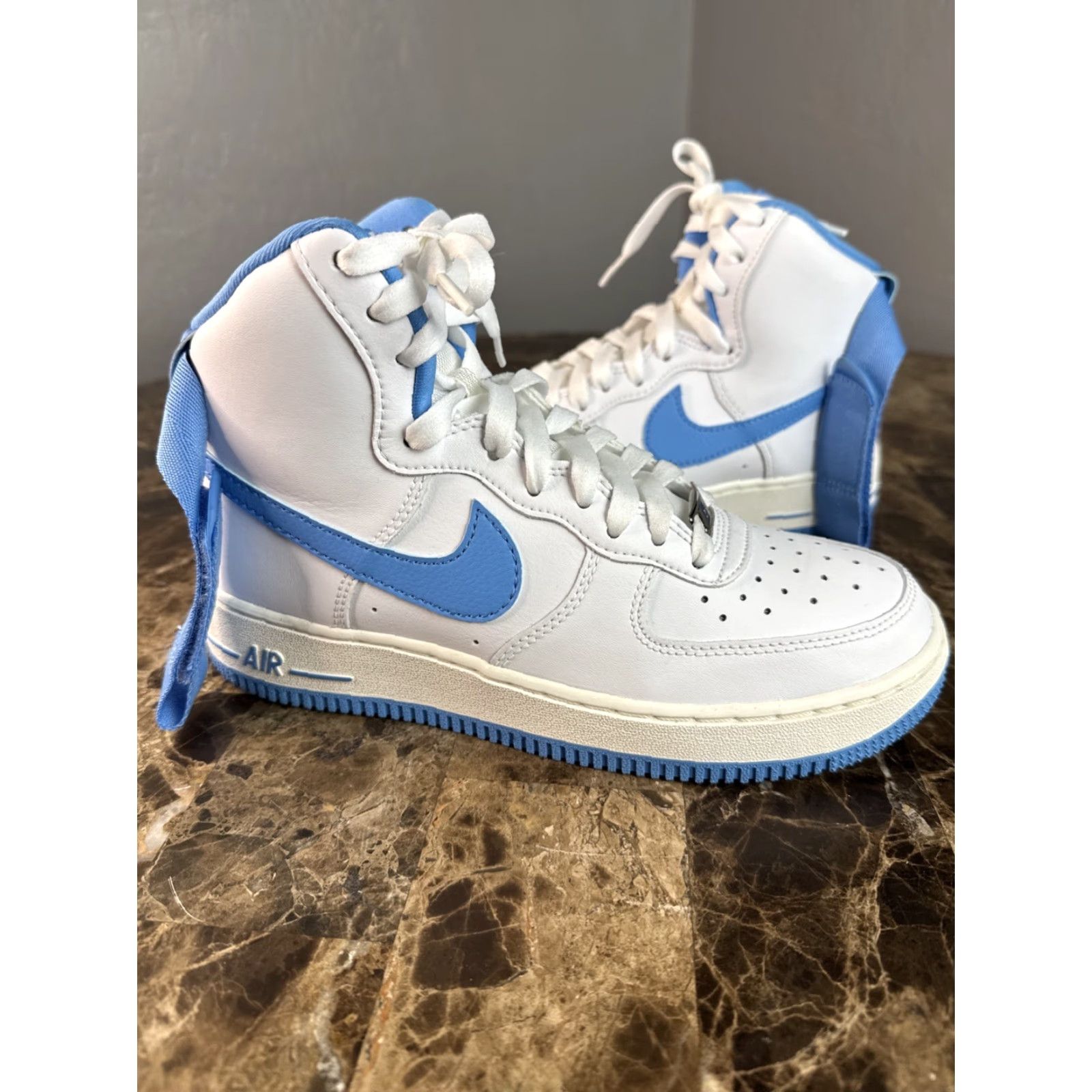 Nike Air Force 1 High White University Blue W DX3805-100 Women’s 7.5 Sneakers Womens