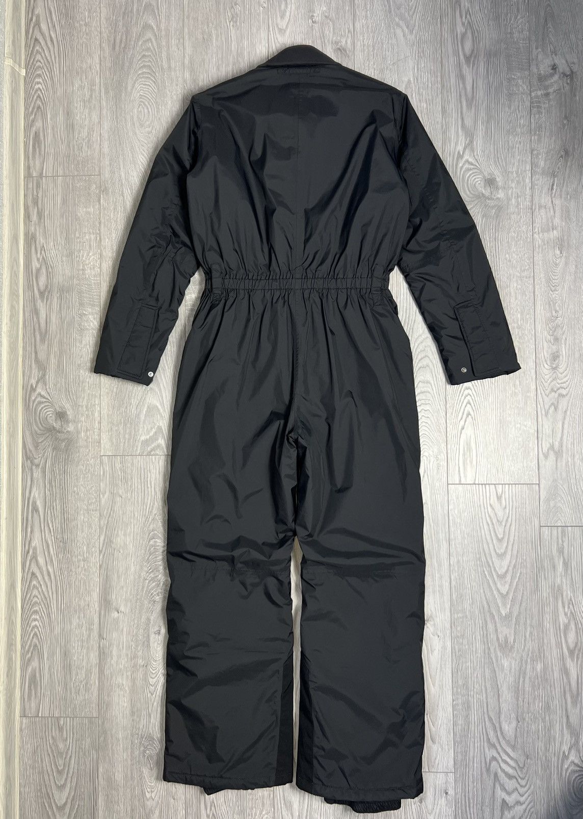 Prada Prada Linea Rossa Black Insulated Nylon Jumpsuit Ski Overall Size US 32 / EU 48 - 19 Thumbnail