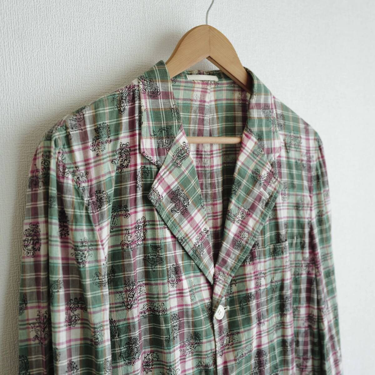 Comme des Garcons Homme SS99 Paisley Suit Size 48R - 3 Thumbnail