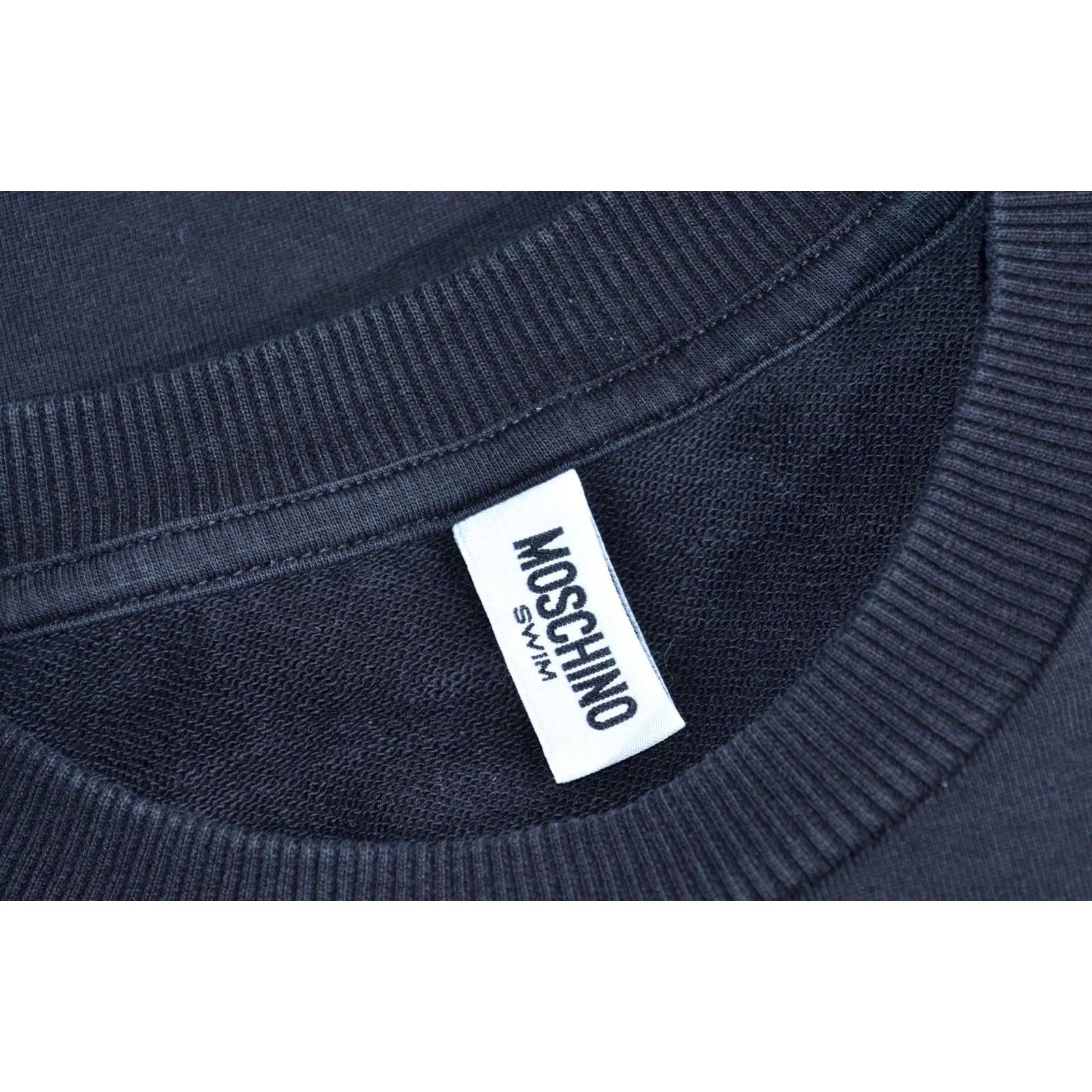 Moschino Moschino Women's Sweatshirt Bear Logo Black XS Pullover Crew Neck Zip Not Included Shirt? Size XS / US 0-2 / IT 36-38 - 6 Thumbnail