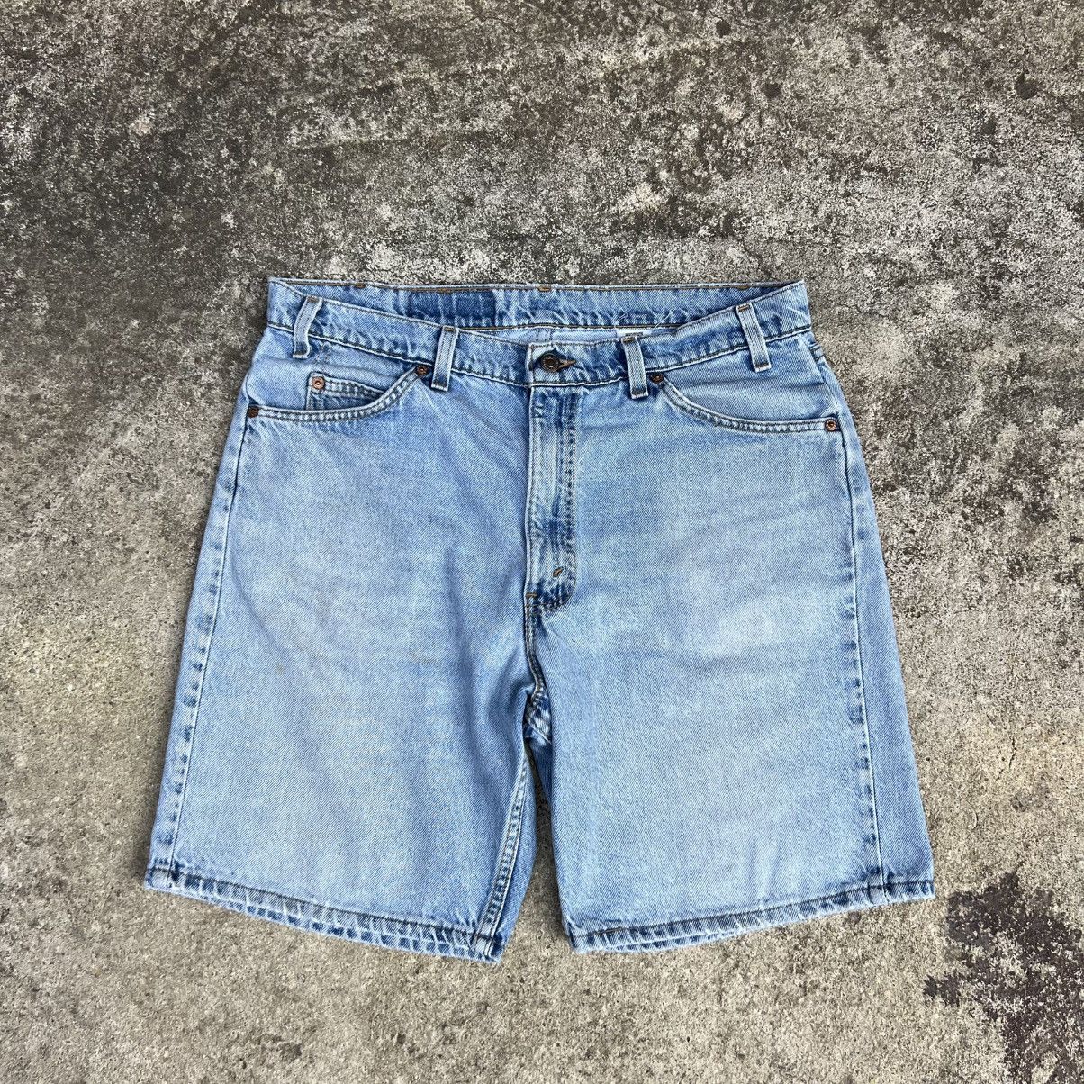 Levi's × Vintage Vintage Levis 550 Orange Tab Short Jeans Size US 36 / EU 52 - 1 Thumbnail