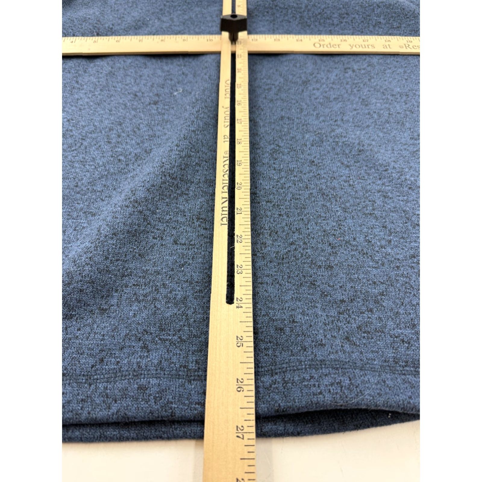 Eddie Bauer Eddie Bauer Sweater Mens Large Blue 1/4 Zip Mock Neck Fleece Pullover Outdoor Shirt Size US L / EU 52-54 / 3 - 6 Thumbnail