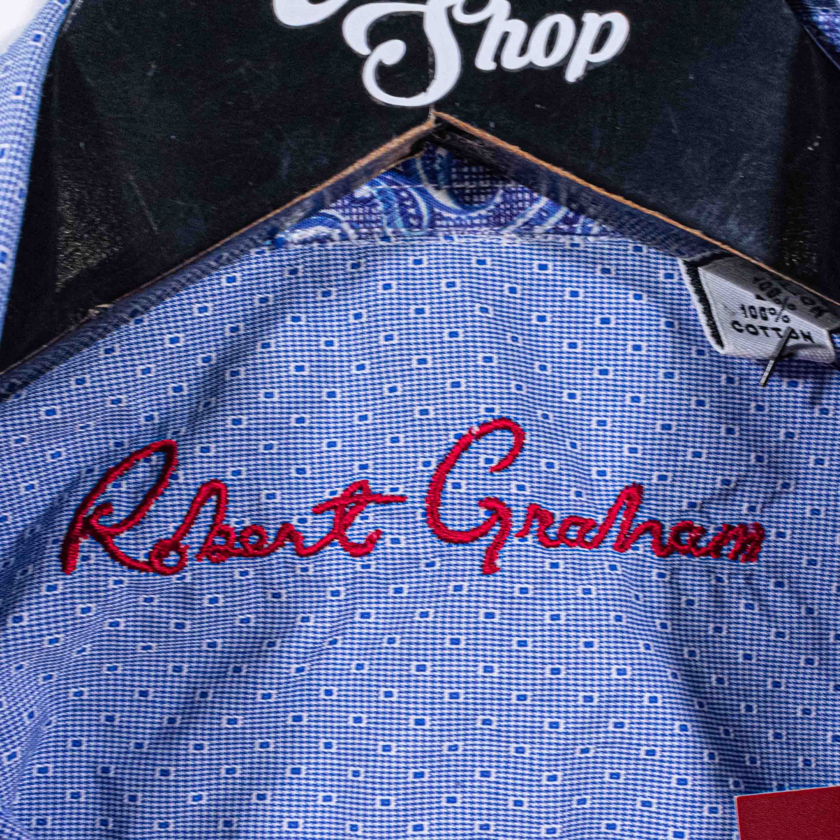 Robert Graham Youth Large Robert Graham Flip Cuff Button Dress Shirt Size US XS / EU 42 / 0 - 8 Thumbnail