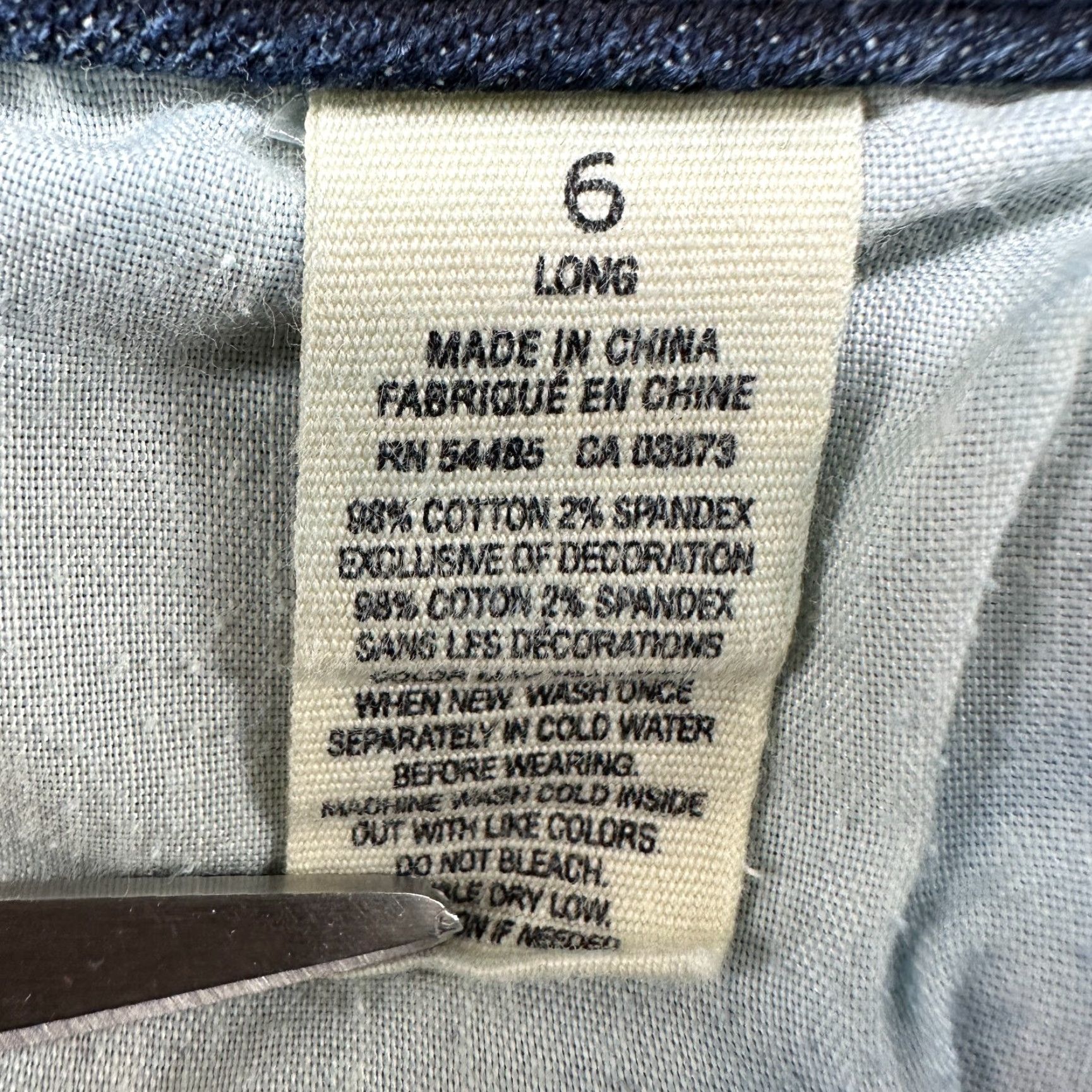 American Eagle Outfitters American Eagle Outfitters Jeans Womens 6 Blue Original Boot Regular Fit Dark Wash Stretch Denim 5-Pocket Cowboy Distressed Regular Womens Jeans Size 28" / US 6 / IT 42 - 5 Thumbnail