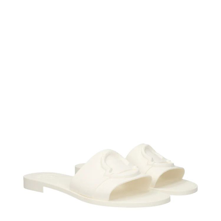 Moncler ob1o1e1124 Rubber Slippers in White Size US 10 / IT 40 - 2 Thumbnail