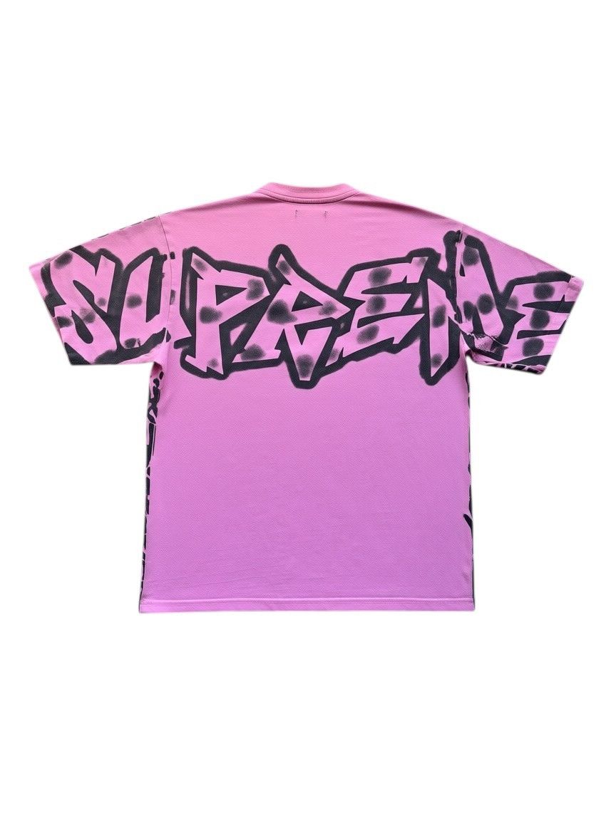 Supreme Supreme Pink New York Yankees Shirt Size Medium Size US M / EU 48-50 / 2 - 2 Thumbnail