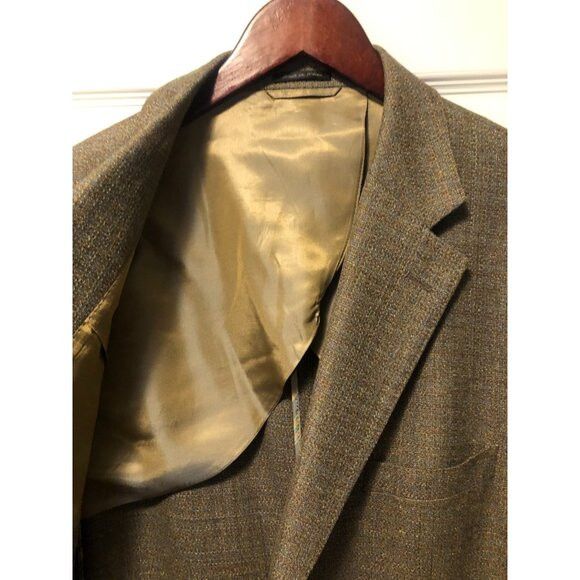 Other Ibiza men's 48%wool 32%silk 20%linen sport coat blazer 46R Size 46R - 7 Thumbnail