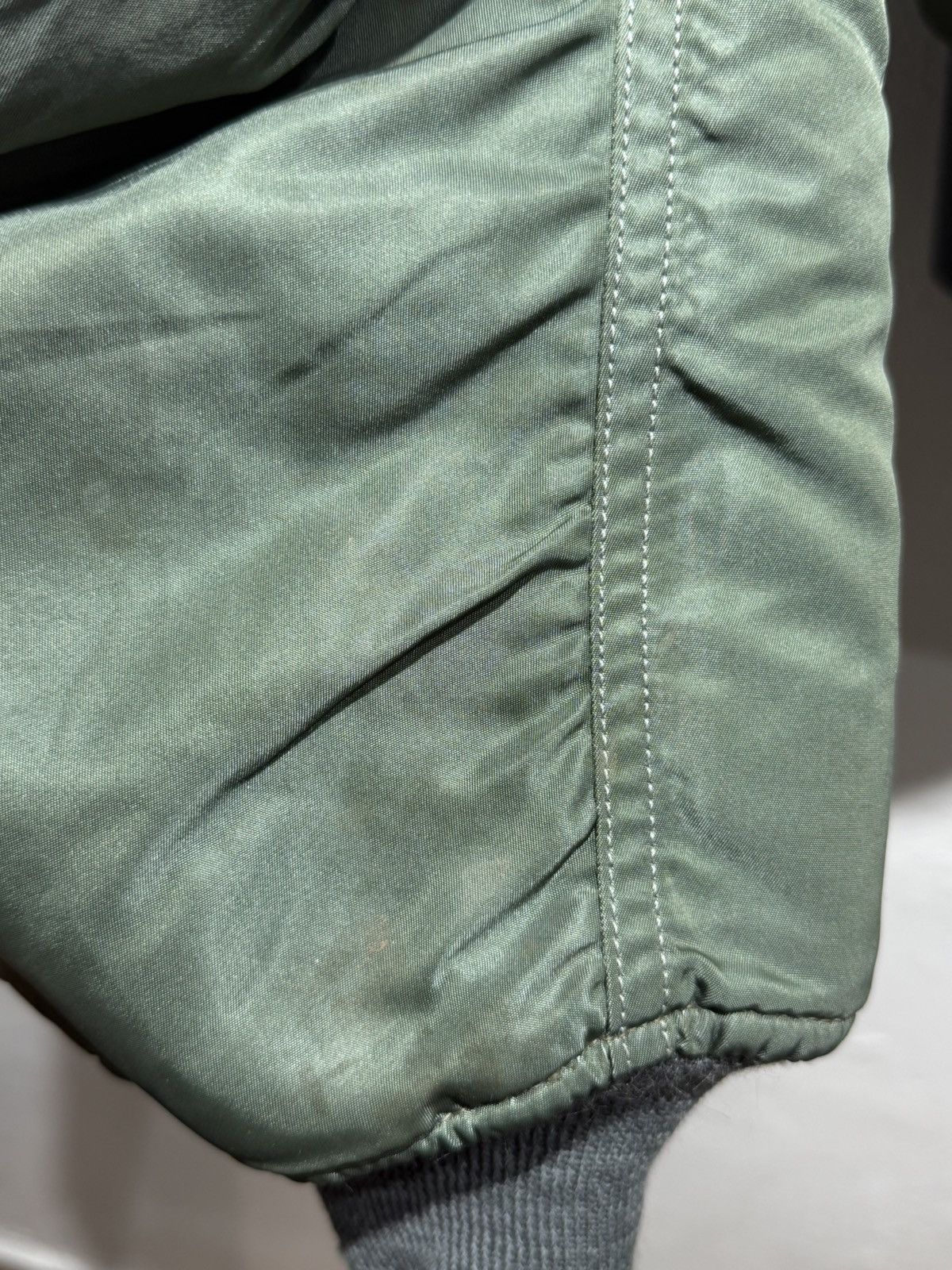 Alpha Industries Vintage 80s Alpha Industries N-2 Jacket Size US L / EU 52-54 / 3 - 13 Thumbnail