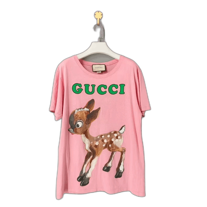 Gucci gucci deer print short sleeve t-shirt-2507 Size US S / EU 44-46 / 1 - 5 Thumbnail