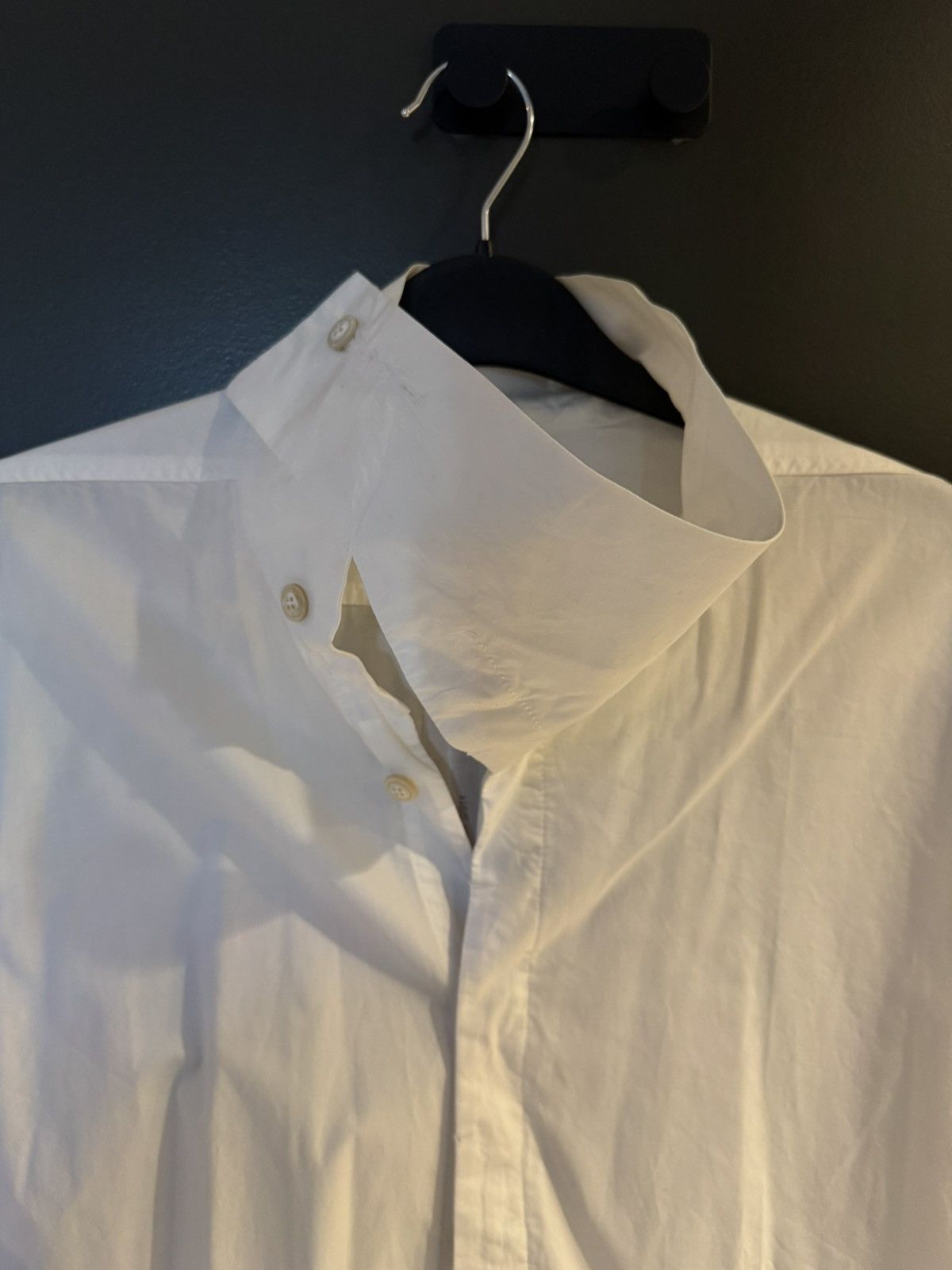 Rick Owens Rick Owens SS14 Vicious Island Draped Collar Shirt Size US L / EU 52-54 / 3 - 5 Thumbnail